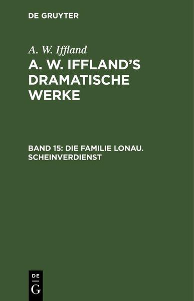 Produktbild: Die Familie Lonau. Scheinverdienst