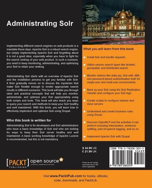 Produktbild: Administrating Solr
