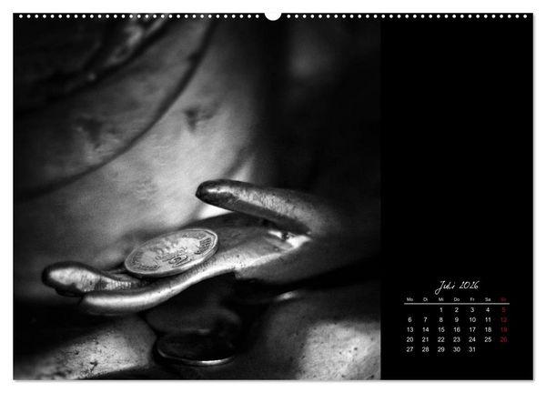 Produktbild: Worte des Buddha 2026 (hochwertiger Premium Wandkalender 2026 DIN A2 quer), Kunstdruck in Hochglanz