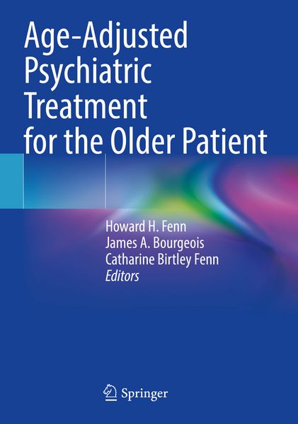Produktbild: Age-Adjusted Psychiatric Treatment for the Older Patient