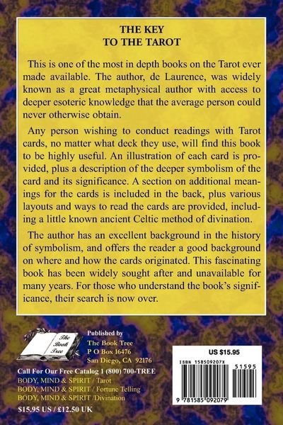 Produktbild: The Key to the Tarot
