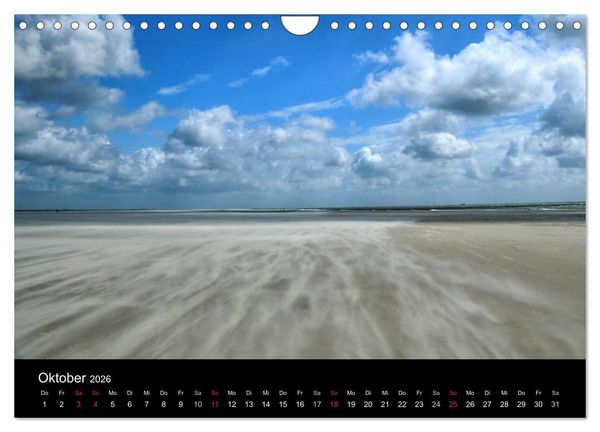 Produktbild: Amrum, Perle der Nordsee (Wandkalender 2026 DIN A4 quer), CALVENDO Monatskalender