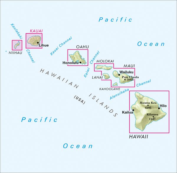 Produktbild: Nelles Map Hawaii: Kauai
