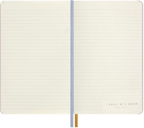 Produktbild: Moleskine Alice im Wunderland Notizbuch limitierte Ausgabe, L/A5, liniert, fester Einband, wiederverwendbare thematische Box