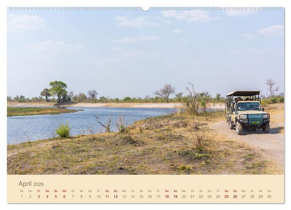 Produktbild: Einmalige Landschaften in Afrika (hochwertiger Premium Wandkalender 2026 DIN A2 quer), Kunstdruck in Hochglanz