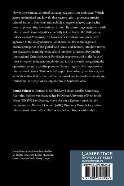 Produktbild: Adapting International Criminal Justice in Southeast Asia