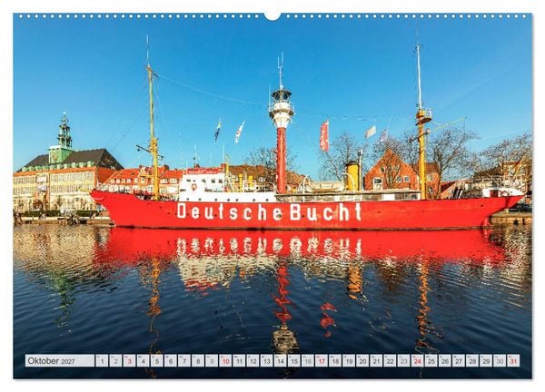 Produktbild: OSTFRIESLAND Wundervolle Halbinsel am Wattenmeer (Wandkalender 2027 DIN A2 quer), CALVENDO Monatskalender