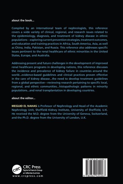 Produktbild: Kidney Diseases in the Developing World and Ethnic Minorities