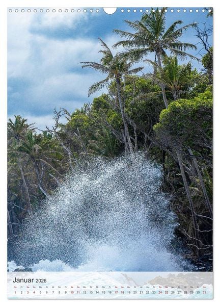 Produktbild: Willkommen in Hawai'i (Wandkalender 2026 DIN A3 hoch), CALVENDO Monatskalender