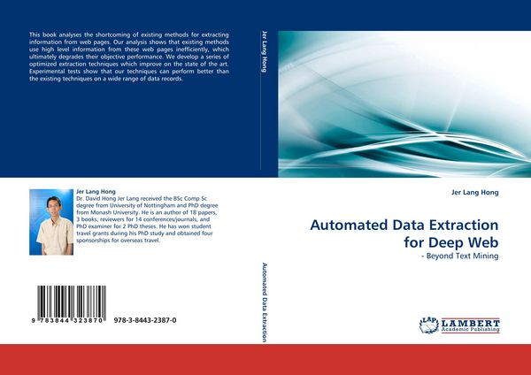 Produktbild: Automated Data Extraction for Deep Web