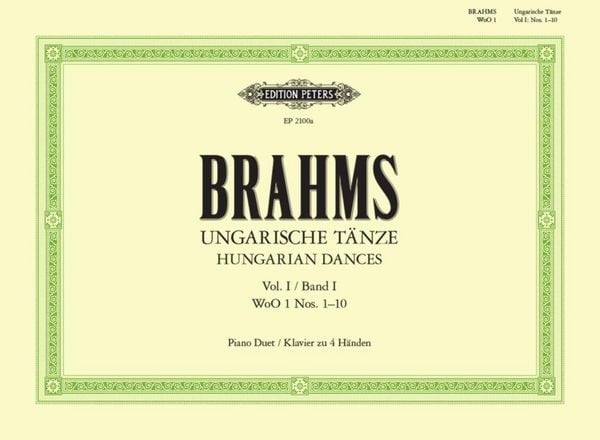 Produktbild: Ungarische T&auml;nze (original) Band 1