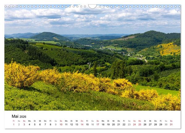 Produktbild: Westfeld-Ohlenbach - Wir feiern 50 Jahre Bundesgolddorf (Wandkalender 2026 DIN A3 quer), CALVENDO Monatskalender