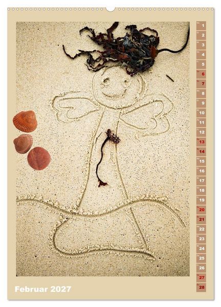 Produktbild: Strandgesellen (hochwertiger Premium Wandkalender 2027 DIN A2 hoch), Kunstdruck in Hochglanz