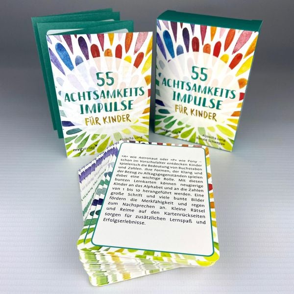 Produktbild: 55 Achtsamkeitsimpulse f&uuml;r Kinder