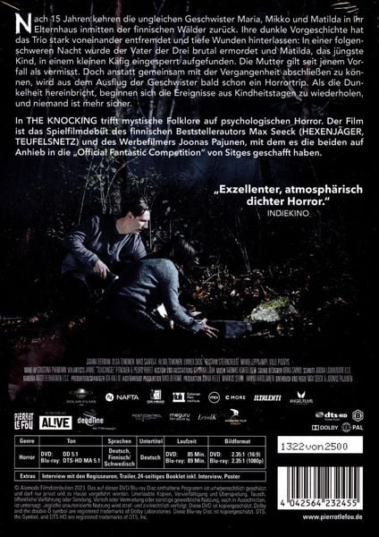 Produktbild: The Knocking - Limited Edition Mediabook (uncut) (Blu-ray + DVD)