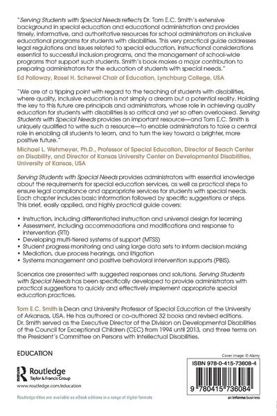 Produktbild: Serving Students with Special Needs