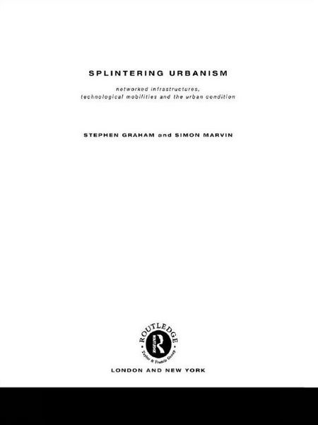 Produktbild: Splintering Urbanism