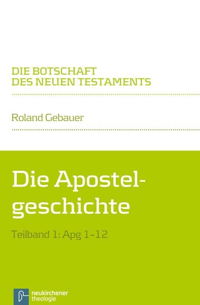Produktbild: Die Apostelgeschichte