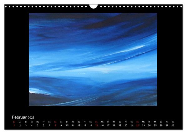 Produktbild: Kunstkalender von Michaela Nagel (Wandkalender 2026 DIN A3 quer), CALVENDO Monatskalender