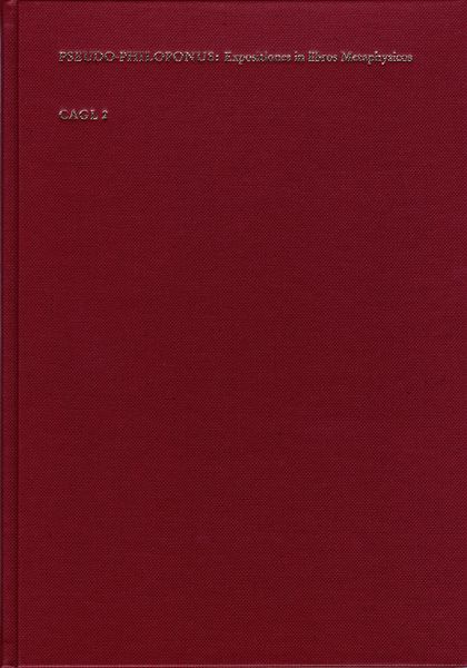 Produktbild: Expositiones In Omnes XIV Aristotelis libros Metaphysicos