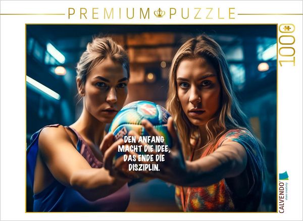 Produktbild: CALVENDO Puzzle Disziplin | 1000 Teile Lege-Gr&ouml;&szlig;e 64x48cm Foto-Puzzle f&uuml;r gl&uuml;ckliche Stunden