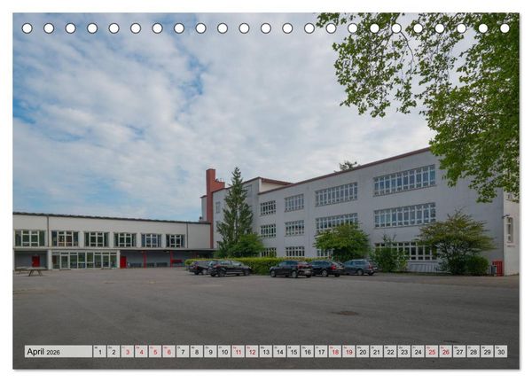 Produktbild: Bauhaus-Architektur in Essen (Tischkalender 2026 DIN A5 quer), CALVENDO Monatskalender