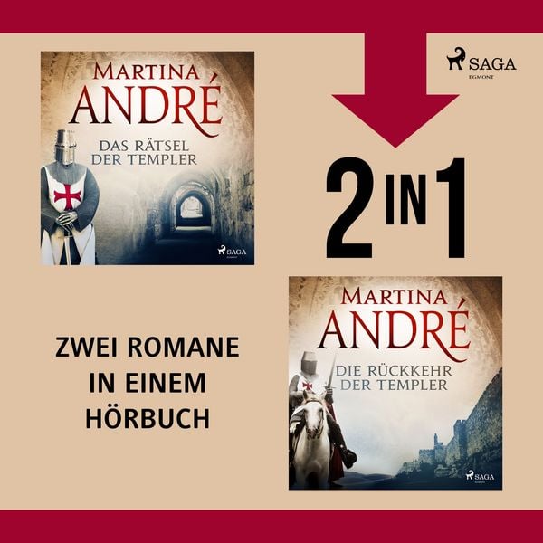 Produktbild: Das R&auml;tsel der Templer & Die R&uuml;ckkehr der Templer