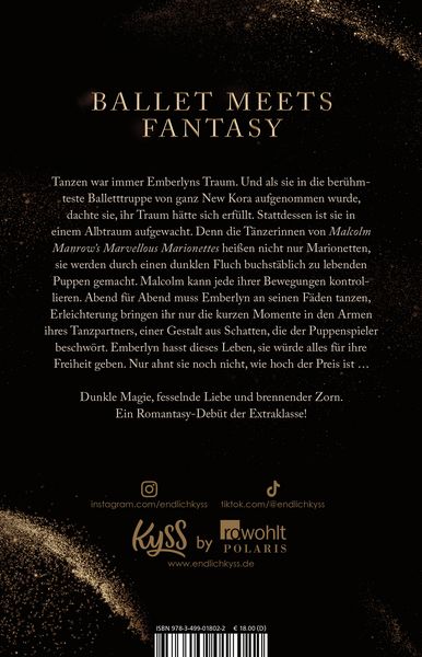Produktbild: Girls of Dark Divine &minus; Eine T&auml;nzerin. Ein Fluch. Eine verzweifelte Liebe.