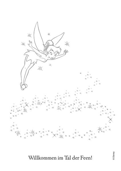 Produktbild: Disney Kreative Besch&auml;ftigung: Disney Fairies: Feenzauber zum Ausmalen