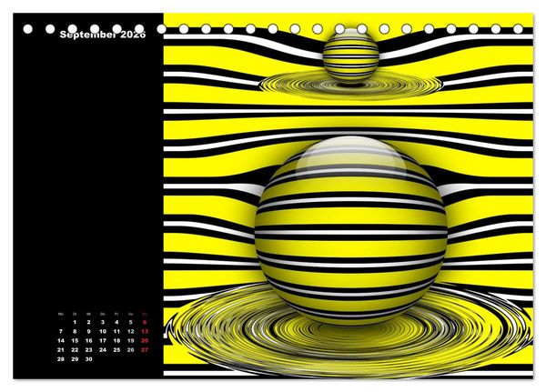 Produktbild: Eine runde Sache (Tischkalender 2026 DIN A5 quer), CALVENDO Monatskalender
