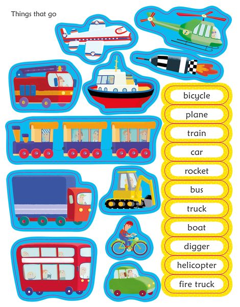Mein erstes Stickerbuch: 100 englische Wörter