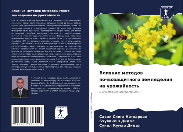 Produktbild: Vliqnie metodow pochwozaschitnogo zemledeliq na urozhajnost'