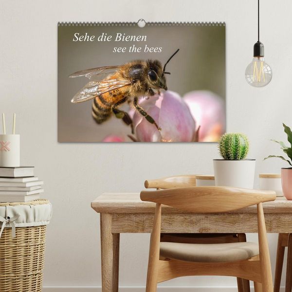 Produktbild: Sehe die Bienen (Wandkalender 2026 DIN A3 quer), CALVENDO Monatskalender