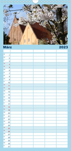 Familienplaner Prenzlauer Ansichten (Wandkalender 2023 , 21 cm x 45 cm, hoch)