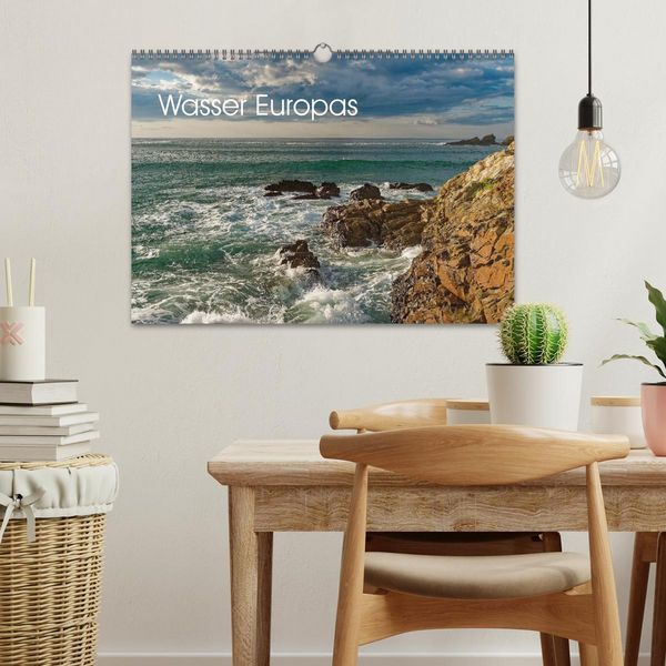 Produktbild: Wasser Europas (Wandkalender 2026 DIN A3 quer), CALVENDO Monatskalender
