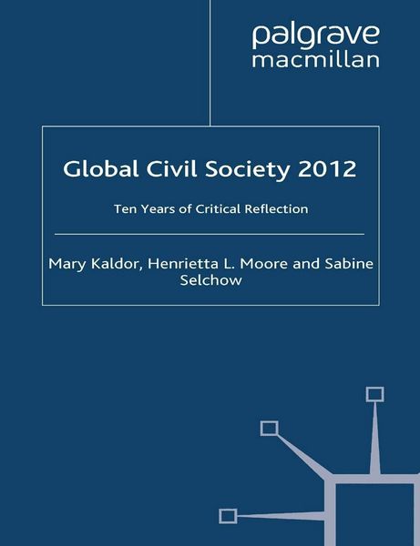 Produktbild: Global Civil Society 2012