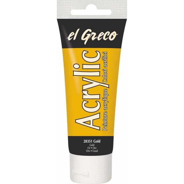 Produktbild: KREUL el Greco Acrylic Gold 75 ml Tube