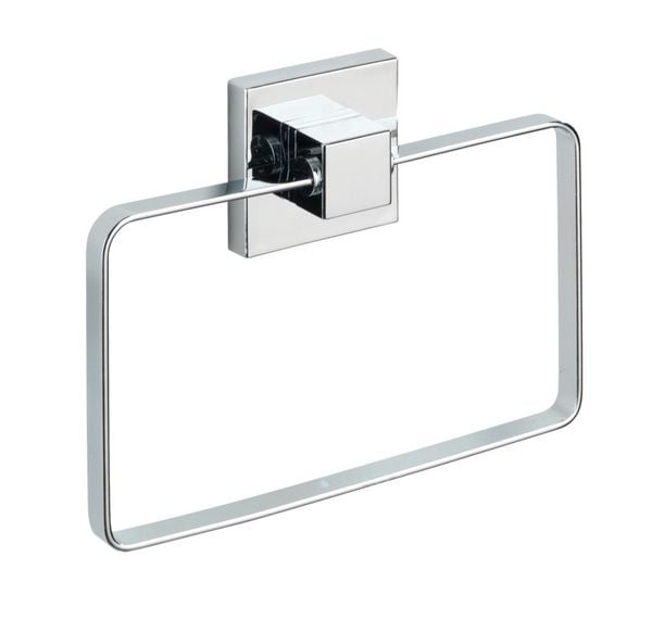 Produktbild: Vacuum-Loc&reg; Handtuchring Mod. Quadro Edelstahl, Befestigen ohne bohren