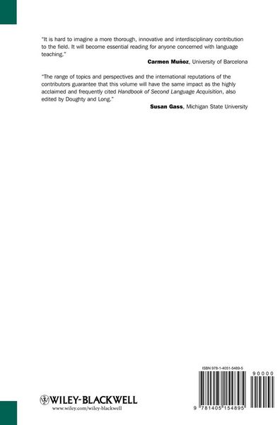 Produktbild: Handbook of Language Teaching