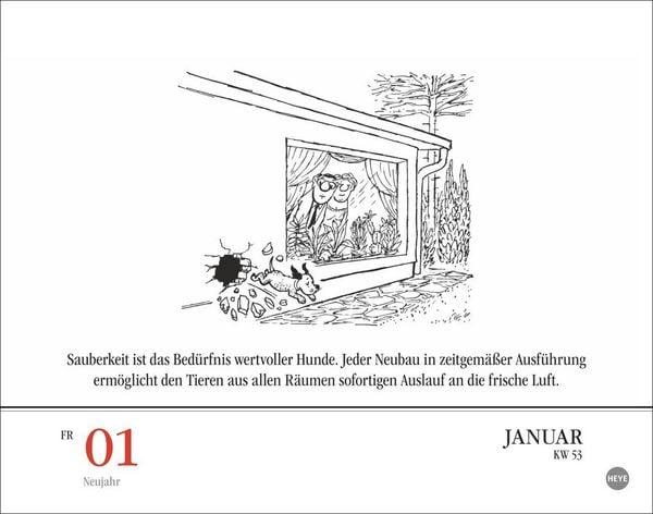 Produktbild: Loriot Tagesabrei&szlig;kalender 2027