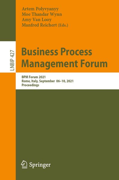 Produktbild: Business Process Management Forum