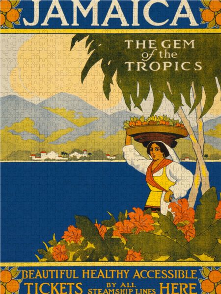 Produktbild: CALVENDO Puzzle Jamaica, The Gem of the Tropics | 1000 Teile Lege-Gr&ouml;&szlig;e 64x48cm Foto-Puzzle f&uuml;r gl&uuml;ckliche Stunden
