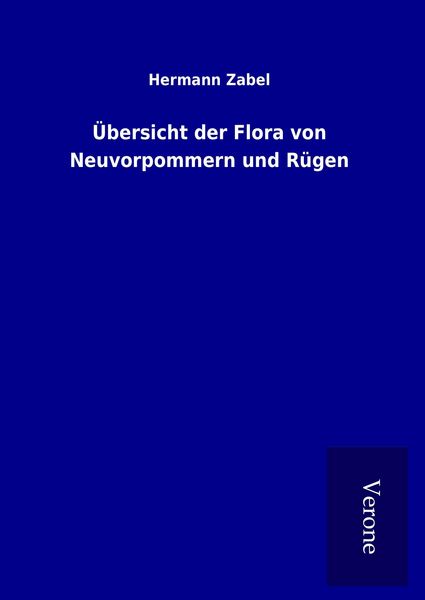 Produktbild: &Uuml;bersicht der Flora von Neuvorpommern und R&uuml;gen