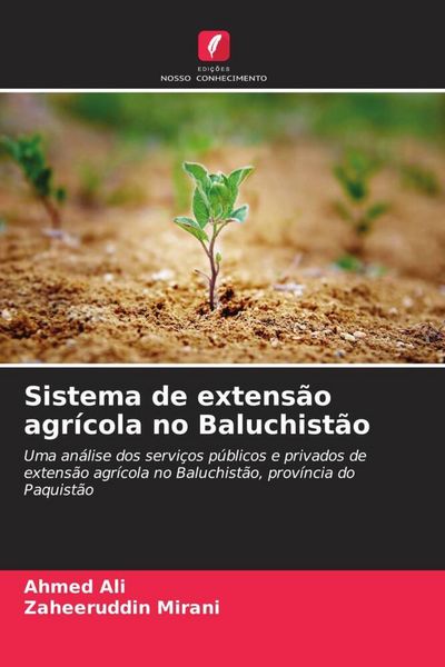 Produktbild: Sistema de extens&atilde;o agr&iacute;cola no Baluchist&atilde;o