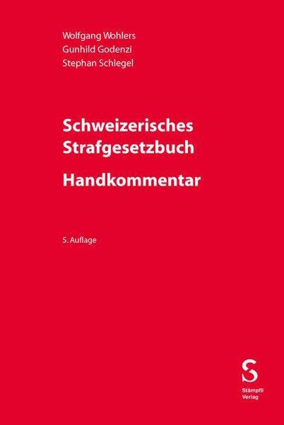 Produktbild: Schweizerisches Strafgesetzbuch - Handkommentar