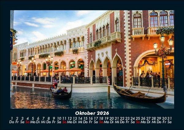 Produktbild: Venedig 2026 Fotokalender DIN A5