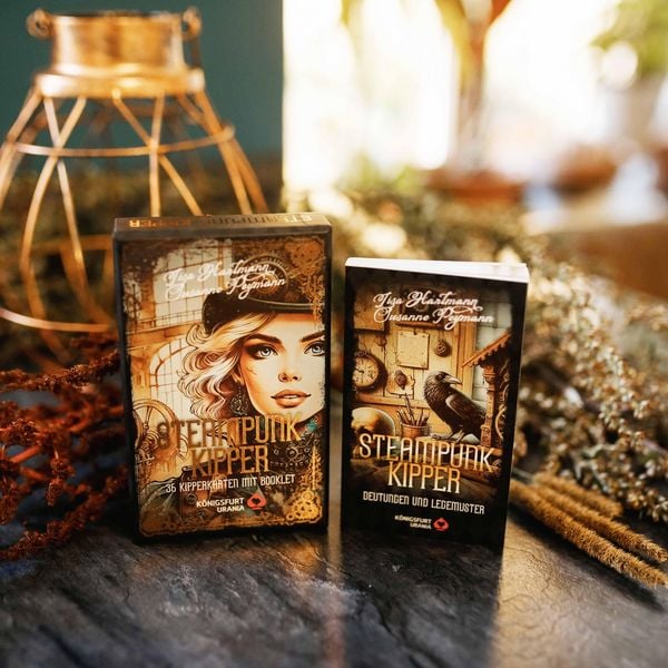 Produktbild: Steampunk Kipper - 36 Kipperkarten und 144-seitiges Booklet (Cyberpunk)