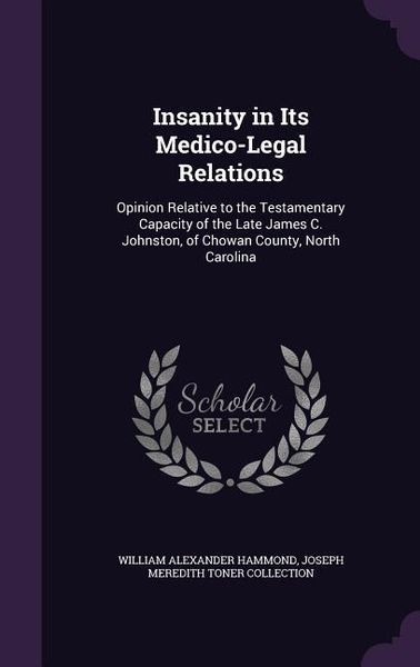 Produktbild: Insanity in Its Medico-Legal Relations