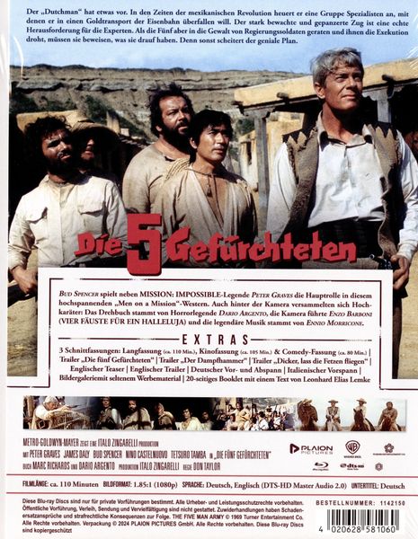 Produktbild: Die f&uuml;nf Gef&uuml;rchteten - Mediabook - Cover B [2 BRs]