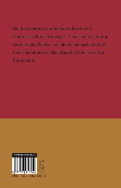 Produktbild: Umwege in &Ouml;sterreich und China